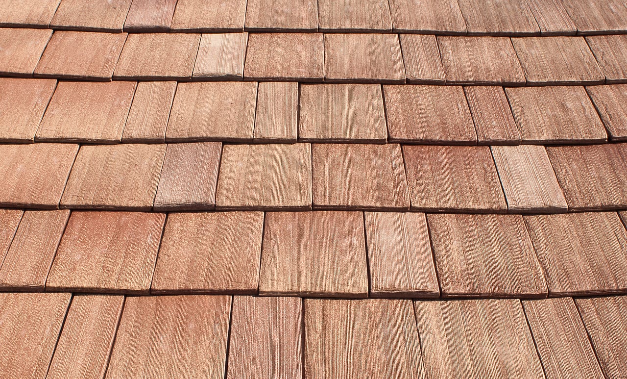 Golden Red Cedar Ludowici Roof Tile