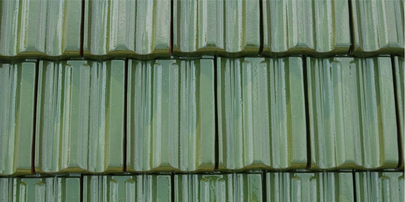 Brookville Green Single Spay Tile Color