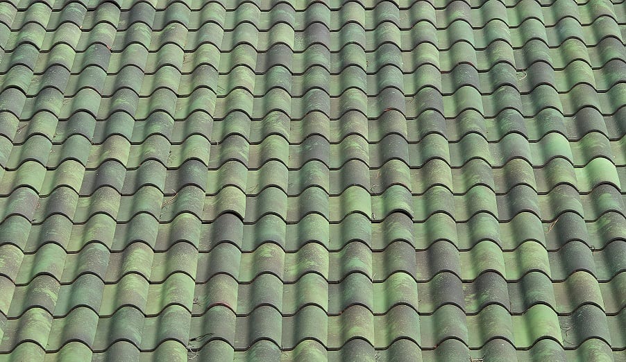 Field Green Impressionist Tile Color