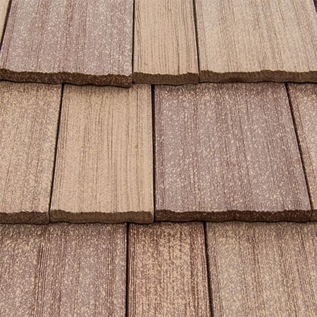 Golden Red Cedar Single Spay Tile Color