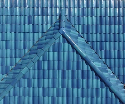 Mediterranean Blue Two-Spray Tile Color