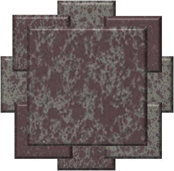 Mottled Green Purple