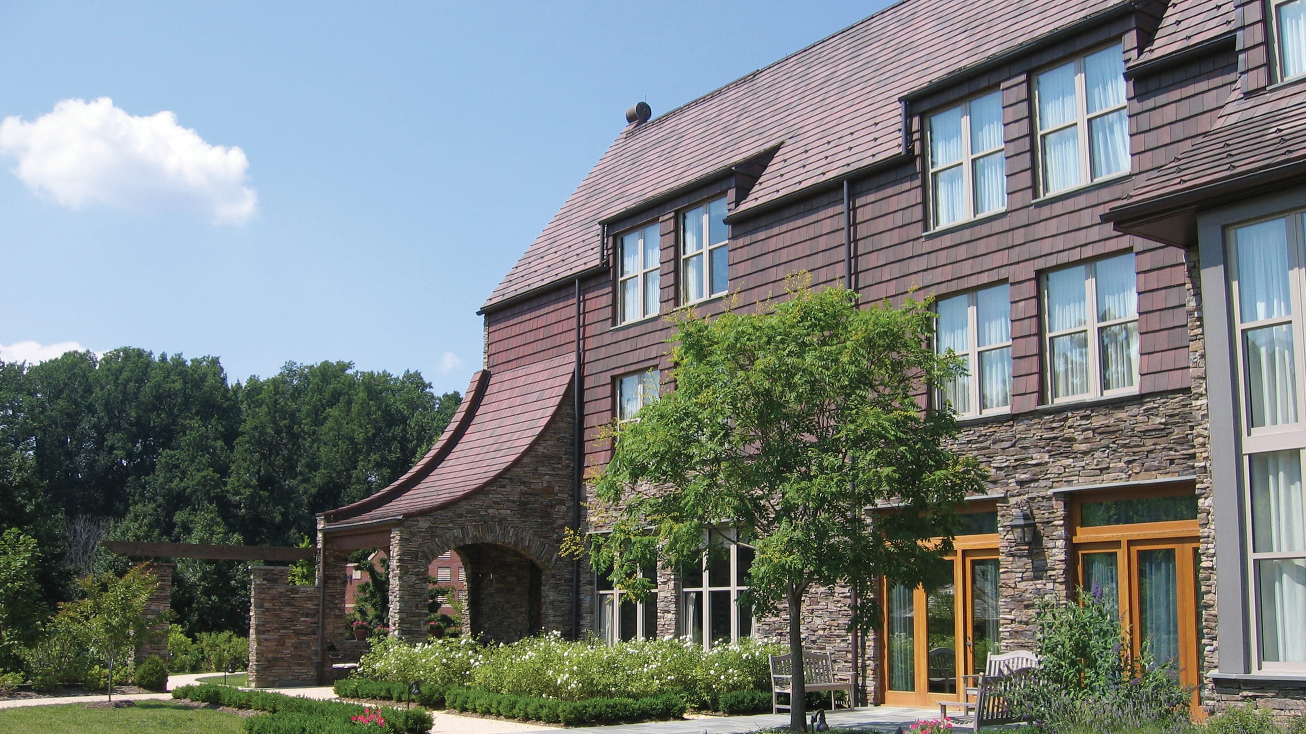 Edmond J. Safra Family Lodge Ludowici Roof Tile