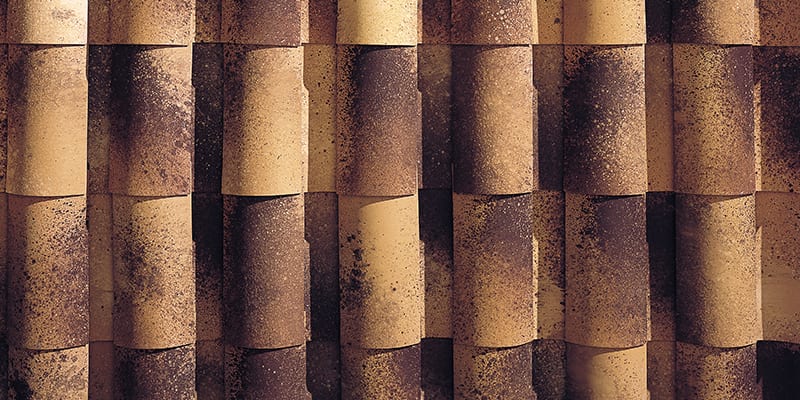 Ludowici Straight Barrel Mission 16 Clay Roof Tile Mock Up Ludowici Straight Barrel Mission 16 Clay Roof Tile Mock Up