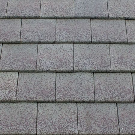 Mottled Green Purple Two-Spray Tile Color